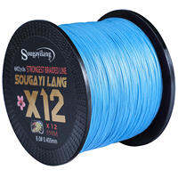 Dây Câu Cá Bện Sougayilang X12 12 Sợi Đa Sợi PE 150M/350M/550M Dùng Cho Câu Cá Nước Mặn Và Nước Ngọt Câu Cá Biển Đá Sông Suối