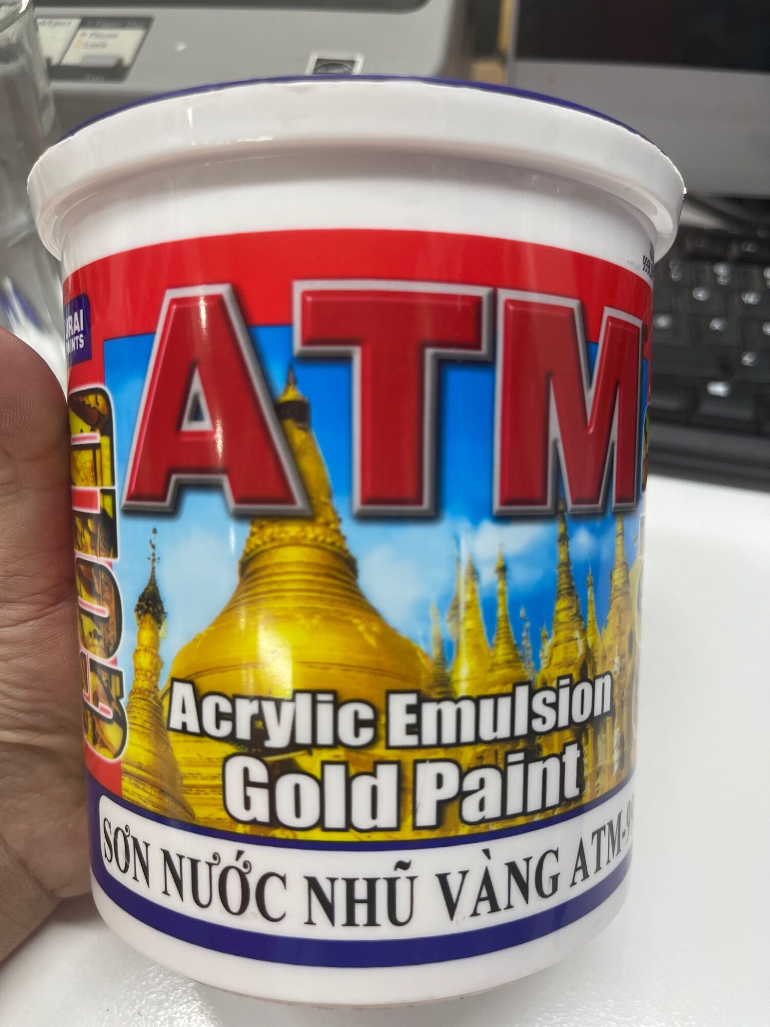 Sơn nước nhũ vàng atm-999