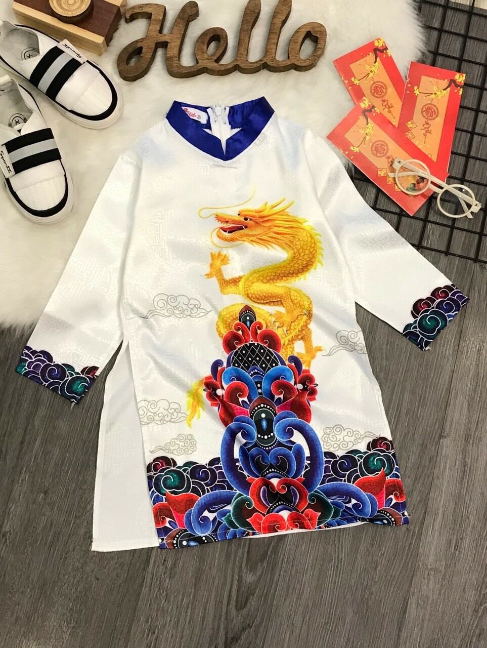 áo dài gấm thương hải