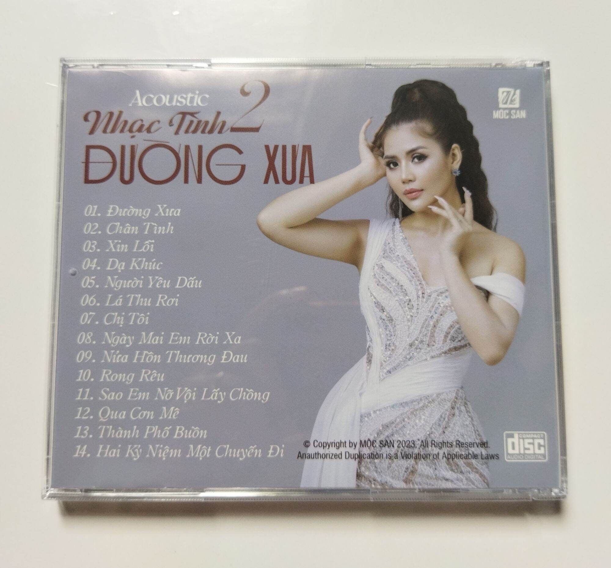 Bộ 2 đĩa CD Mộc San 2 phono