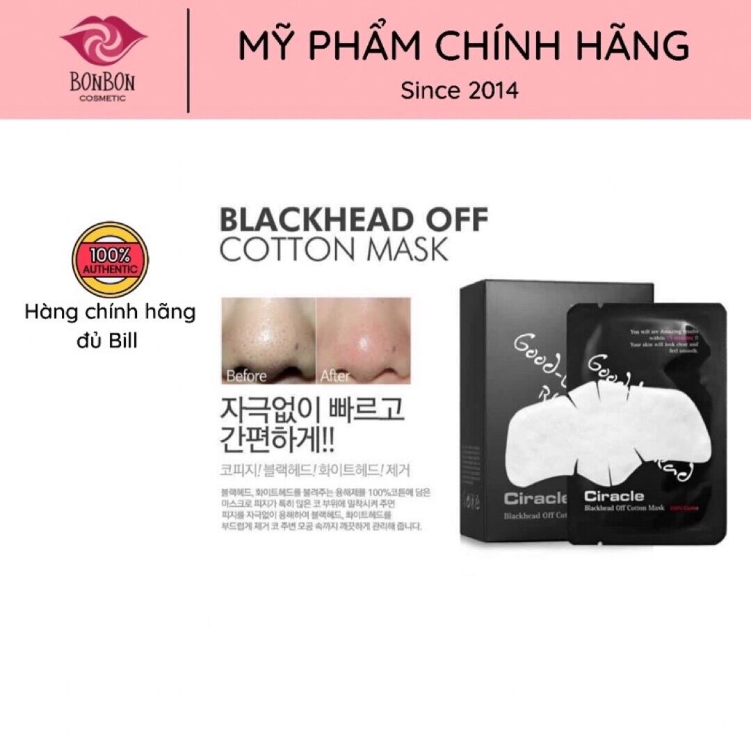 Miếng mụn đầu đen CIRACLE Goodbye Blackhead BONBONCOSMETIC
