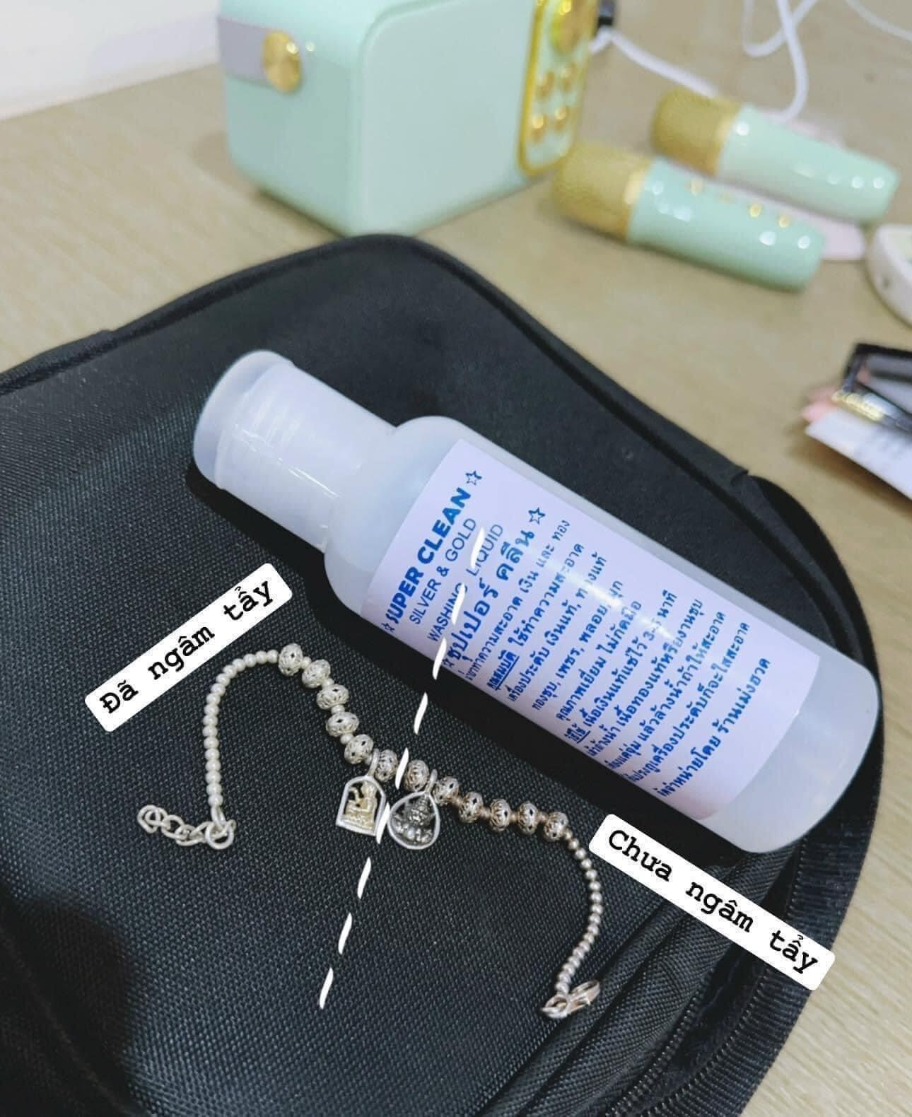 01 Chai Rửa Vàng Bạc Thái Lan 120ml
