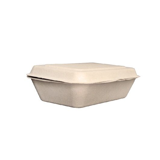 Hộp cơm bã mía 600ml/7in