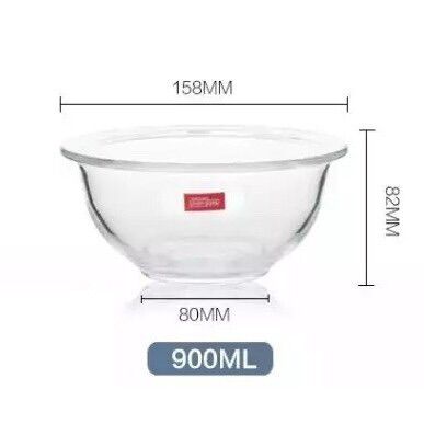 [HCM]Bộ 2 thố thuỷ tinh Lock&lock 900ml