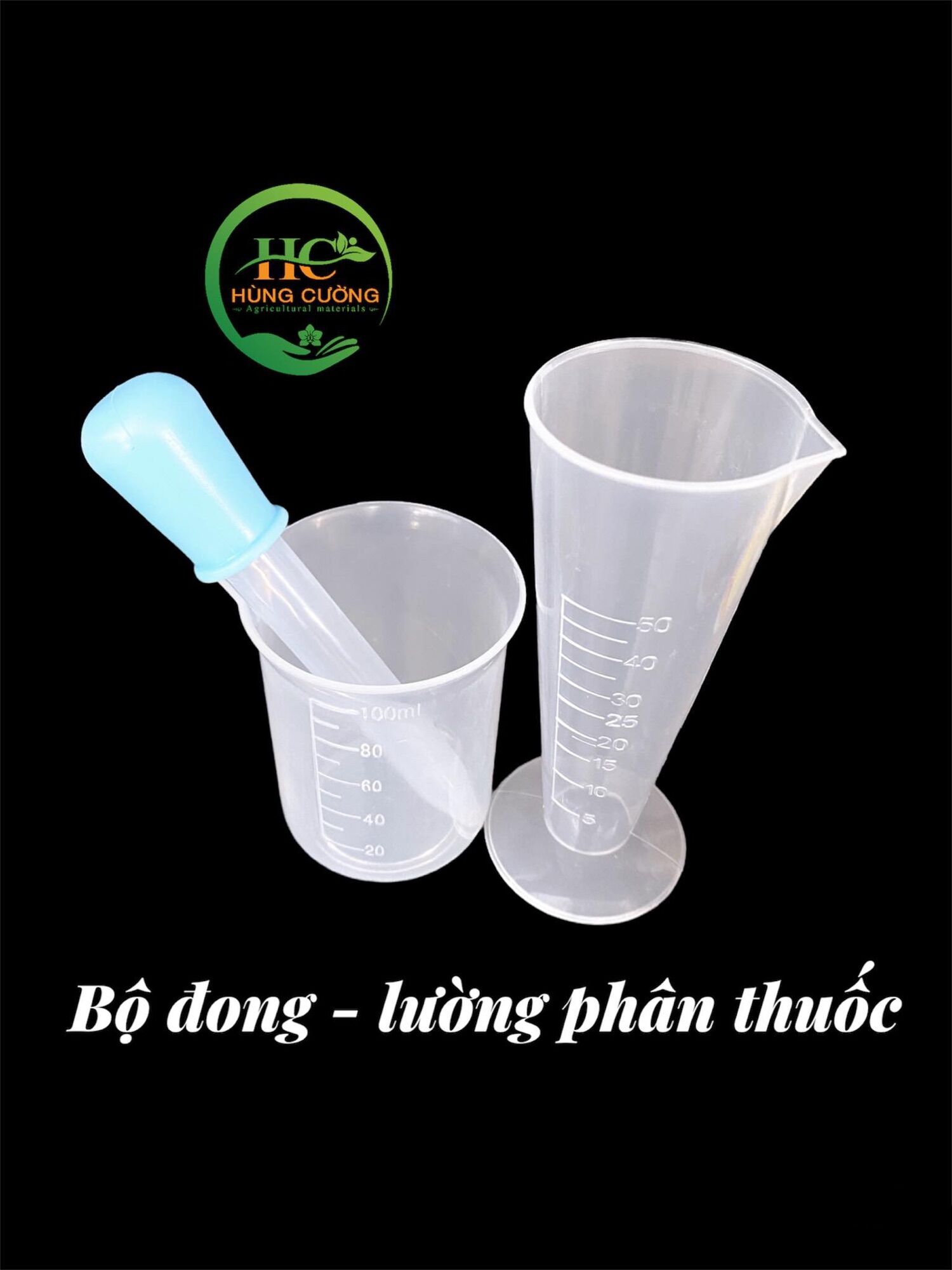 Bộ đo - lường phân bón có vạch chia