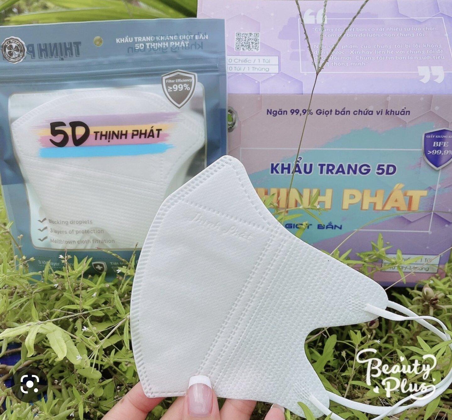 Khẩu trang 5D thịnh phát