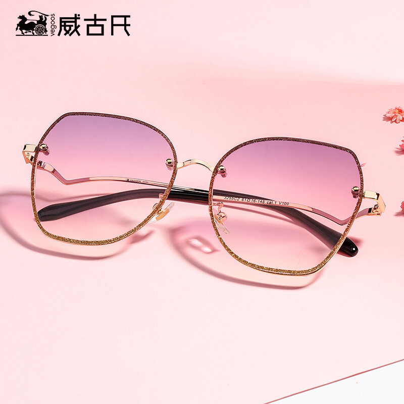 vegoos | Fashionable UV-Protective Driving Sunglasses for Women with Slimming Effect Giá 919,000 Đồng*Miễn phí vận chuyển