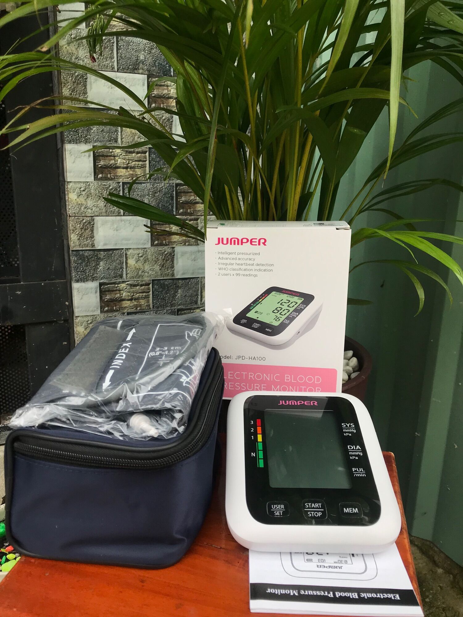 [HCM]Máy đo huyết áp Jumper JPD-HA100