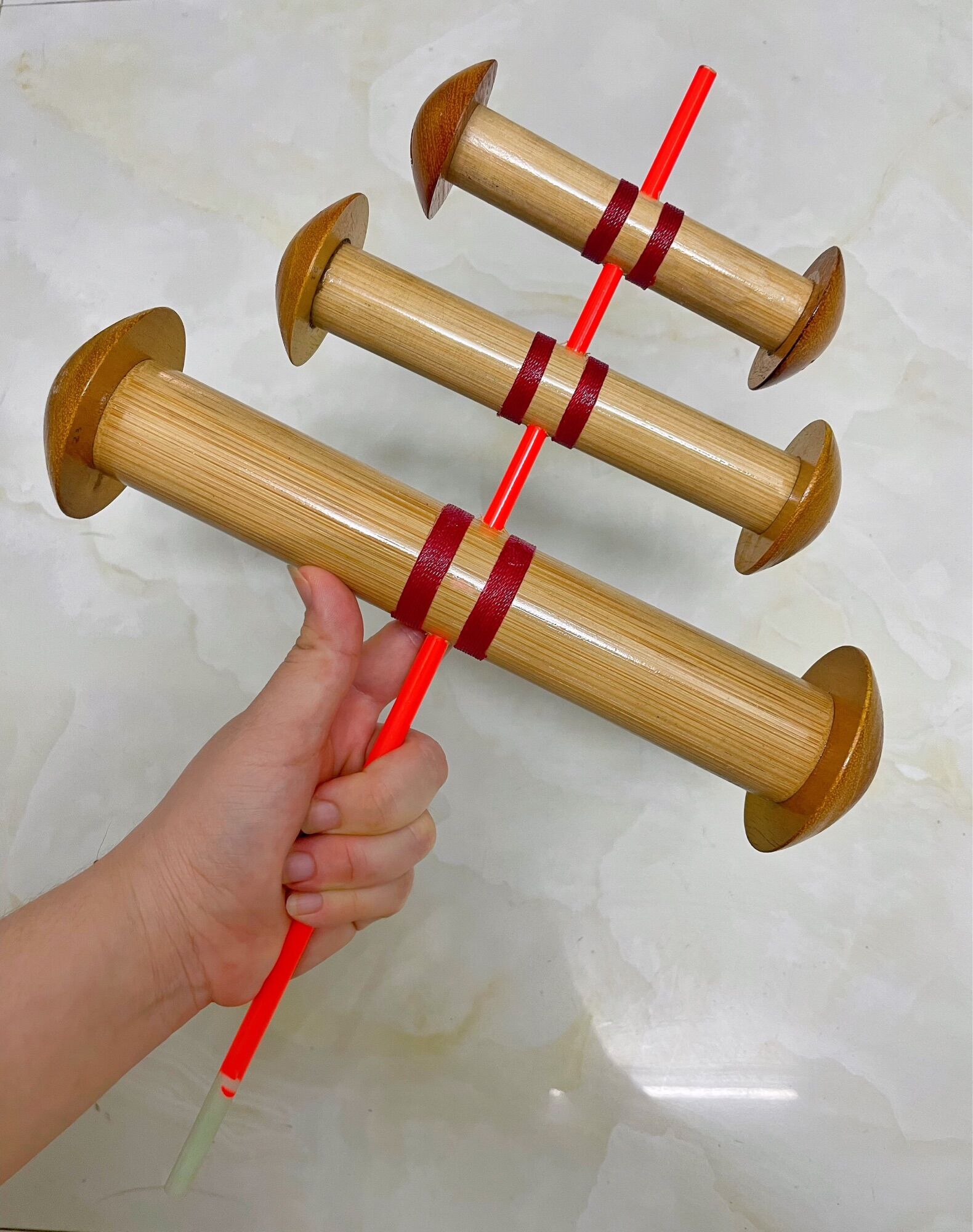 Sáo diều 3 quả D30 âm cực gắt