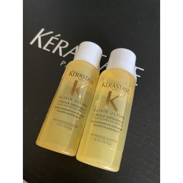 [ Minisize 15ml ] Dầu Dưỡng Phục Hồi Tóc Kérastase Elixir Ultime