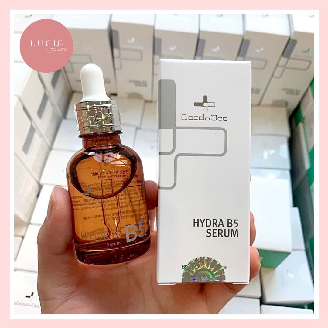 [Hcm][Mẫu Mới] Serum Dưỡng Ẩm Phục Hồi Trắng Da Goodndoc Hydra B5 Serum 30Ml (Date 2024)