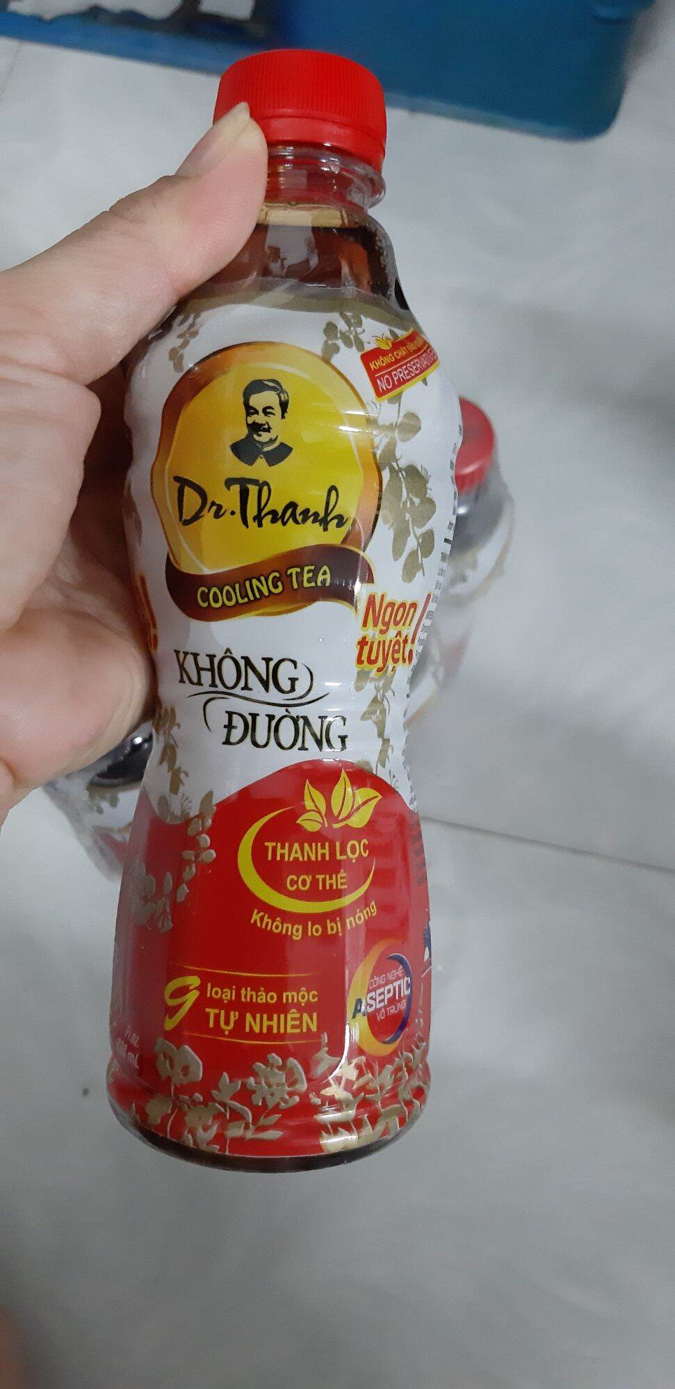 Lốc 6 chai 330ml Dr Thanh không đường