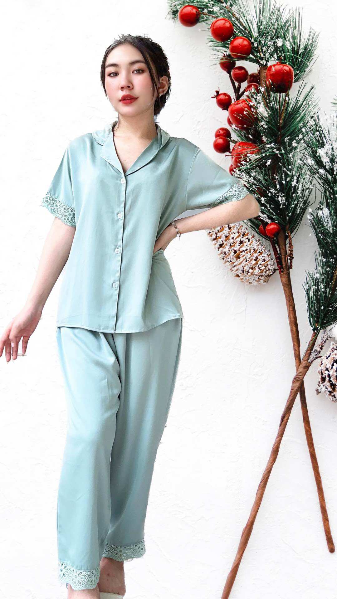 Đồ bộ bigsize 50-110kg đồ bộ mặc nhà cho nữ chất lụa, Mango mềm mịn cao cấp