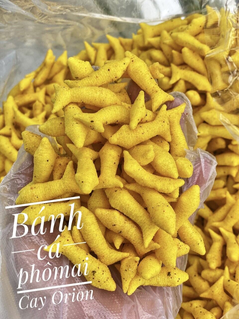 Bánh cá orion vị phô mai cay 500g