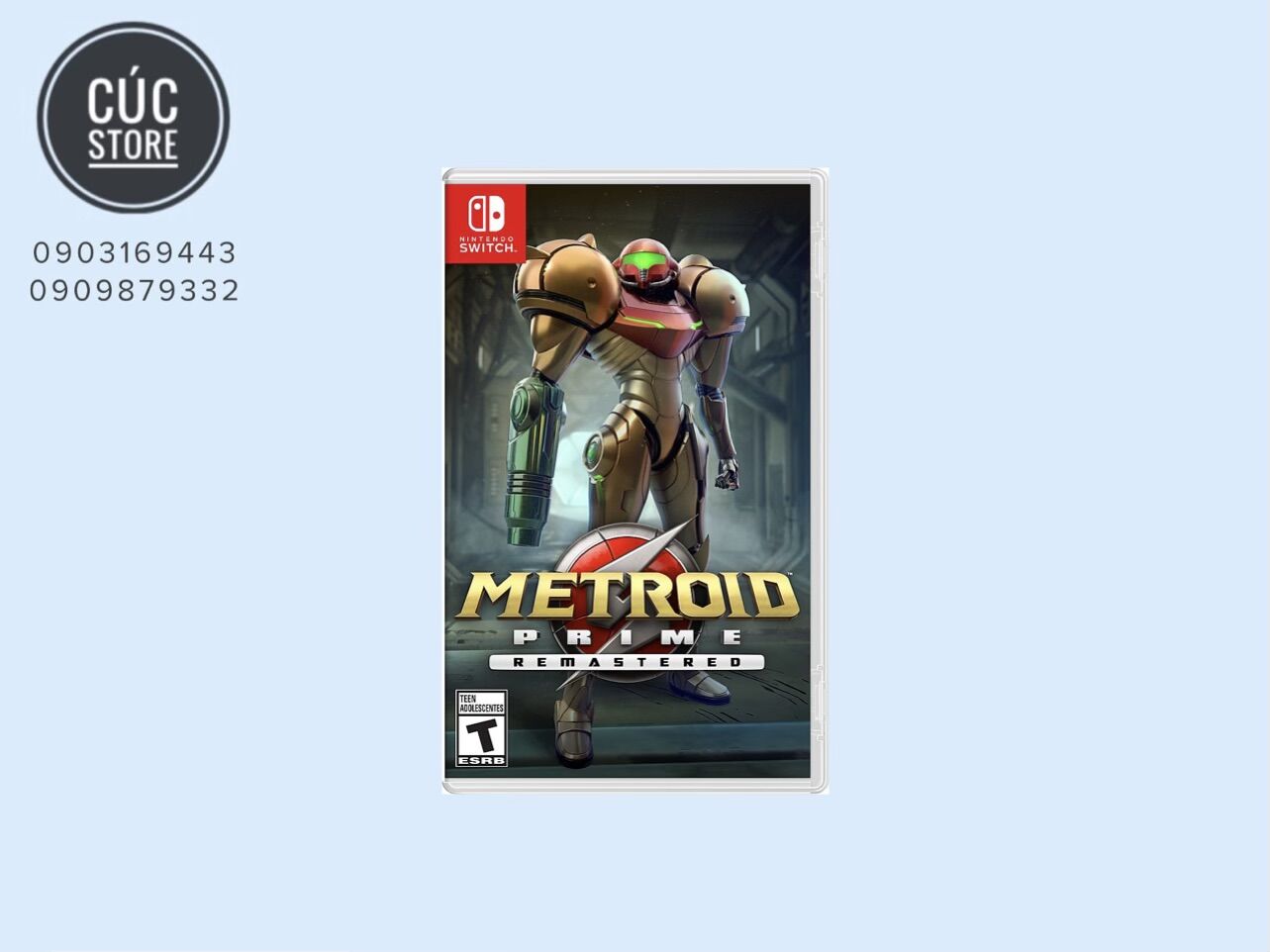 Băng chơi game Nintendo Switch: Metroid Prime Remastered