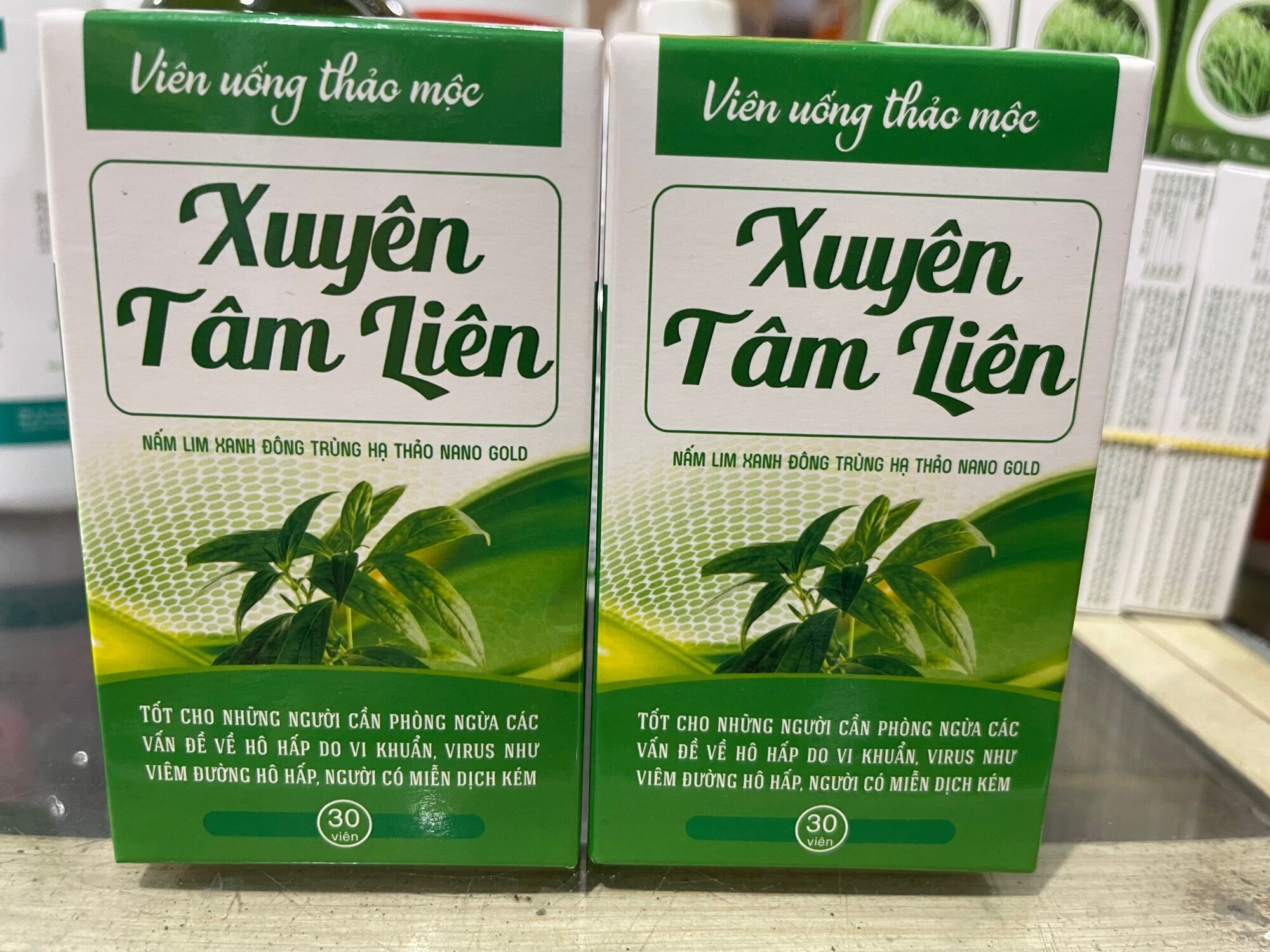 Viên uống xuyên tâm liên