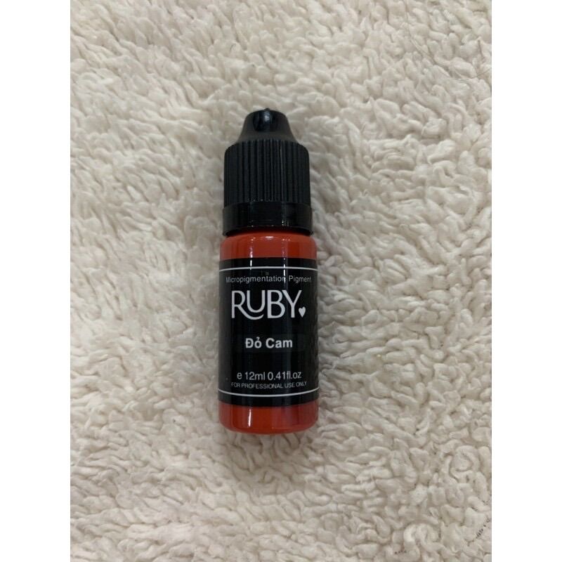 mực phun xăm thẩm mỹ Ruby chính hãng
