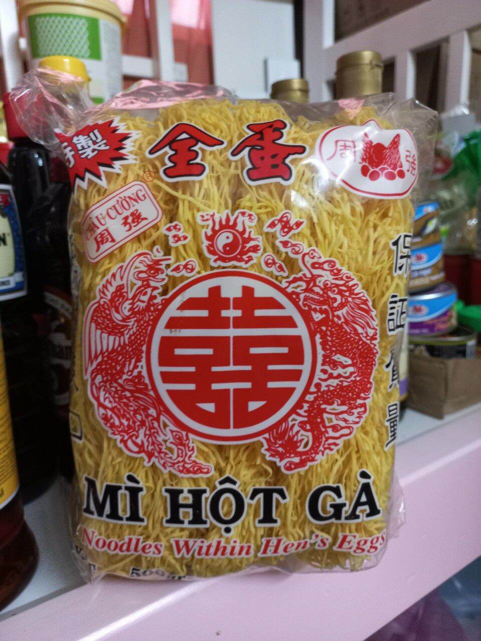 Mì trứng đặc biệt hiệu châu cường 500g