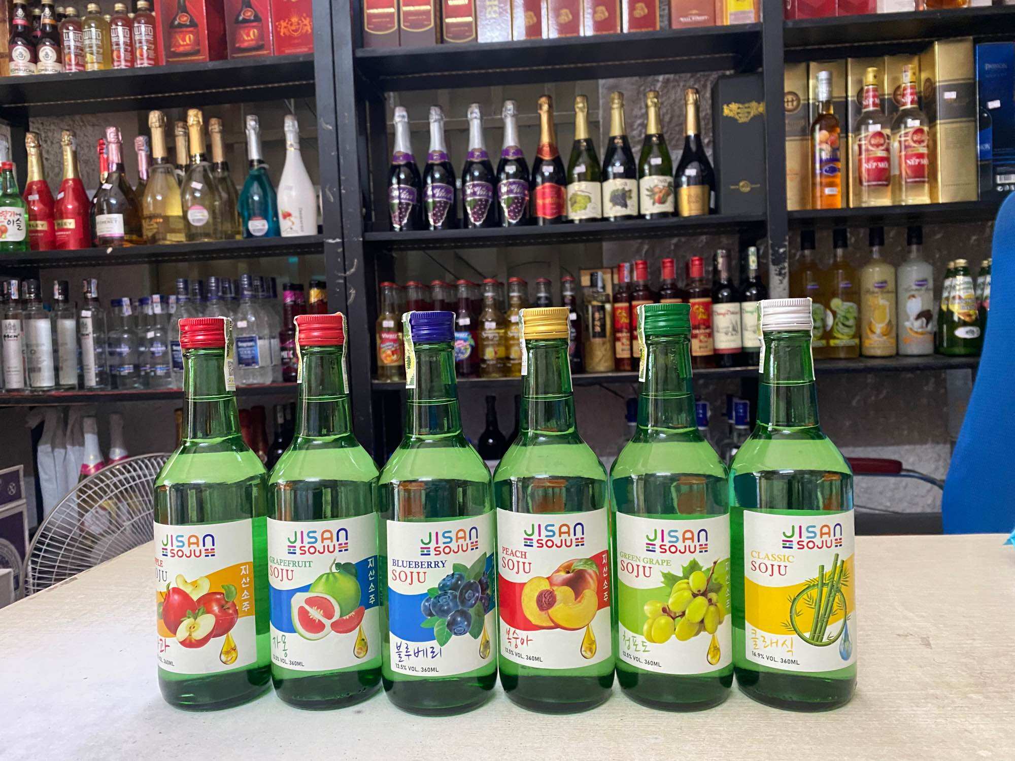 Soju JISAN 16.9% 360ml