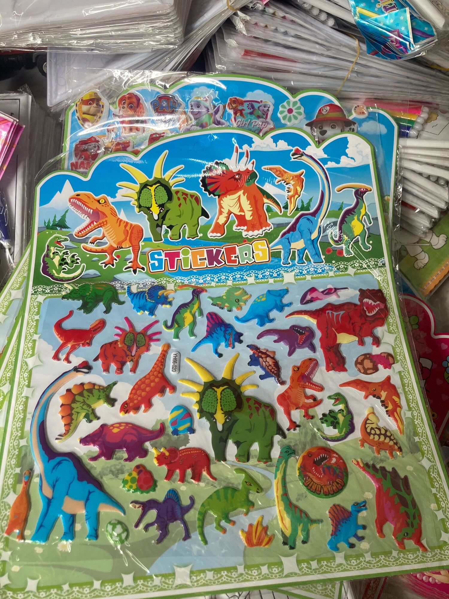 Stiker 3d dán và tô (combo 5t)