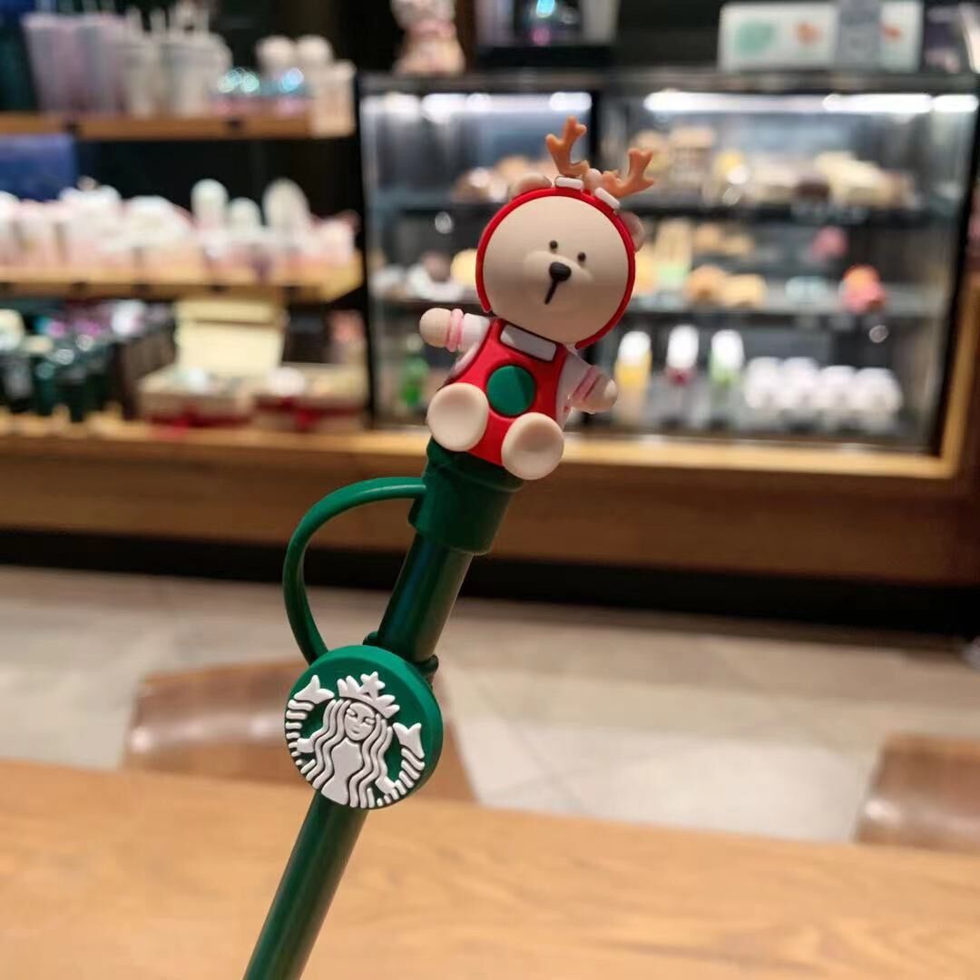 Nút đậy ống hút Starbucks