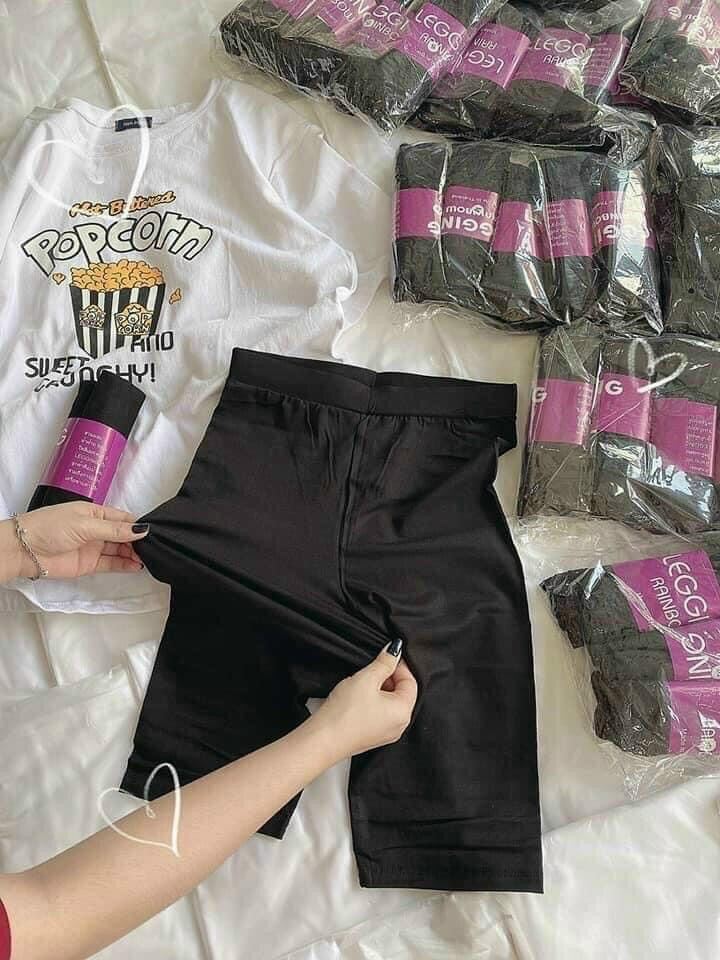 Quần legging ngố
