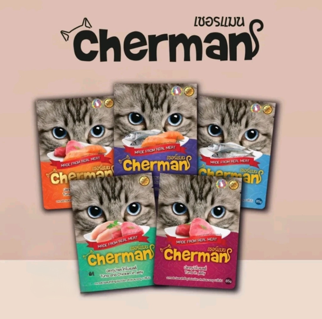 [Q12]Pate Cherman 85g Thái Lan- Pate cho mèo