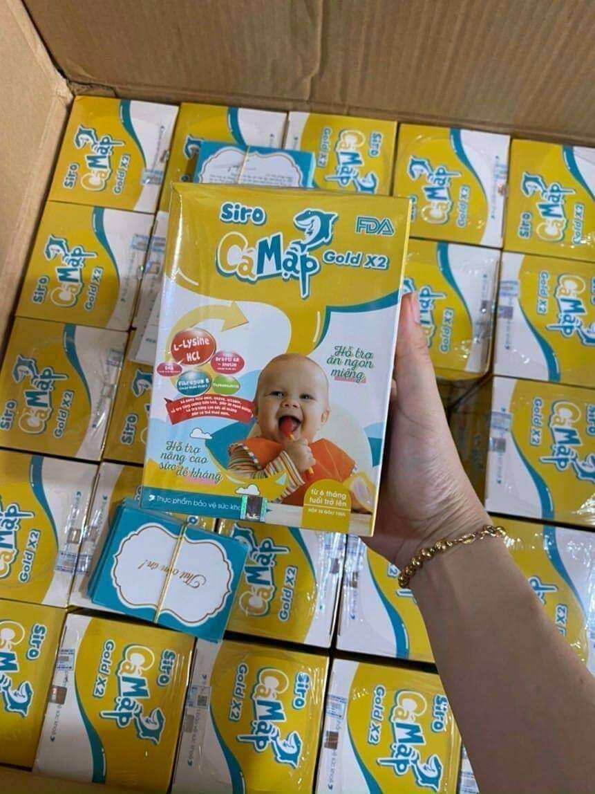Siro cá mập gold x2 ưu đãi cực sốc