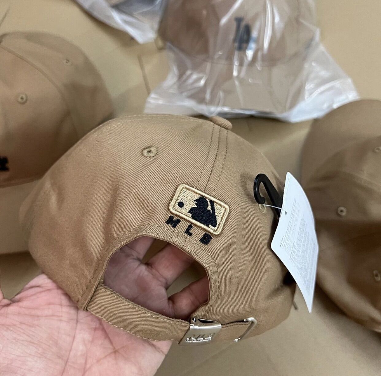 Mũ lưỡi trai MLB L.A ROOKIE BALL CAP(hàng xuất chuẩn)