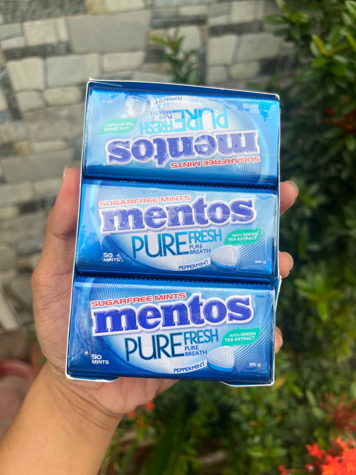 Kẹo ngậm mentos 6 lọ×35g