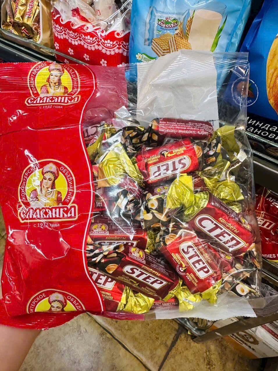 Kẹo chocolate 500g CTen đỏ nhập khẩu nga