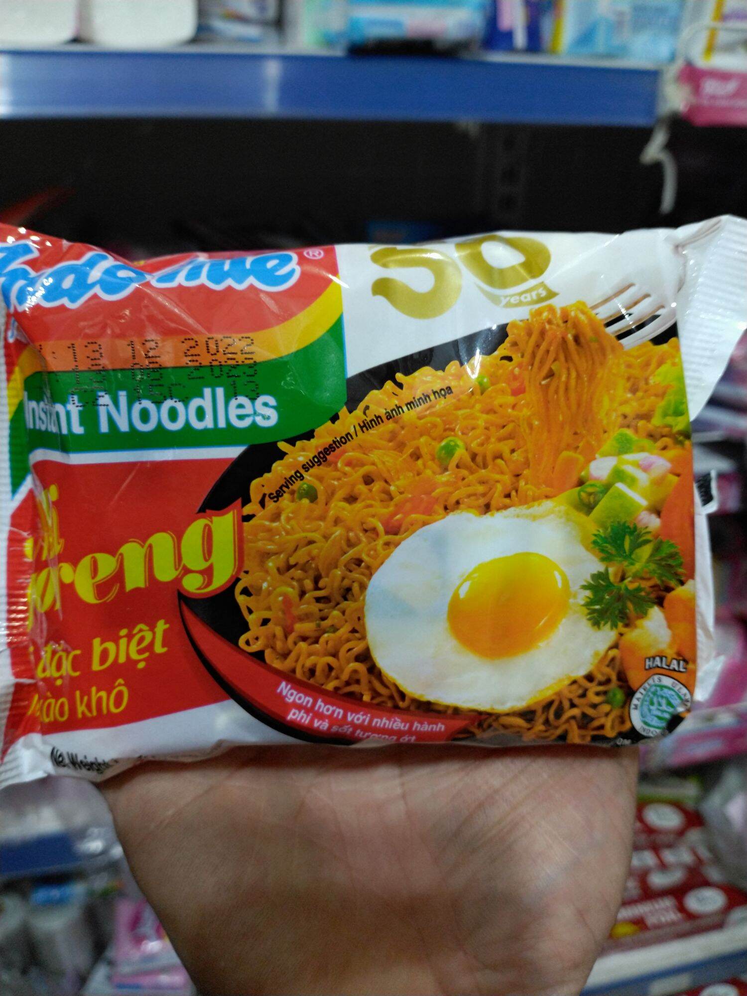 Mì indomie gói các vị