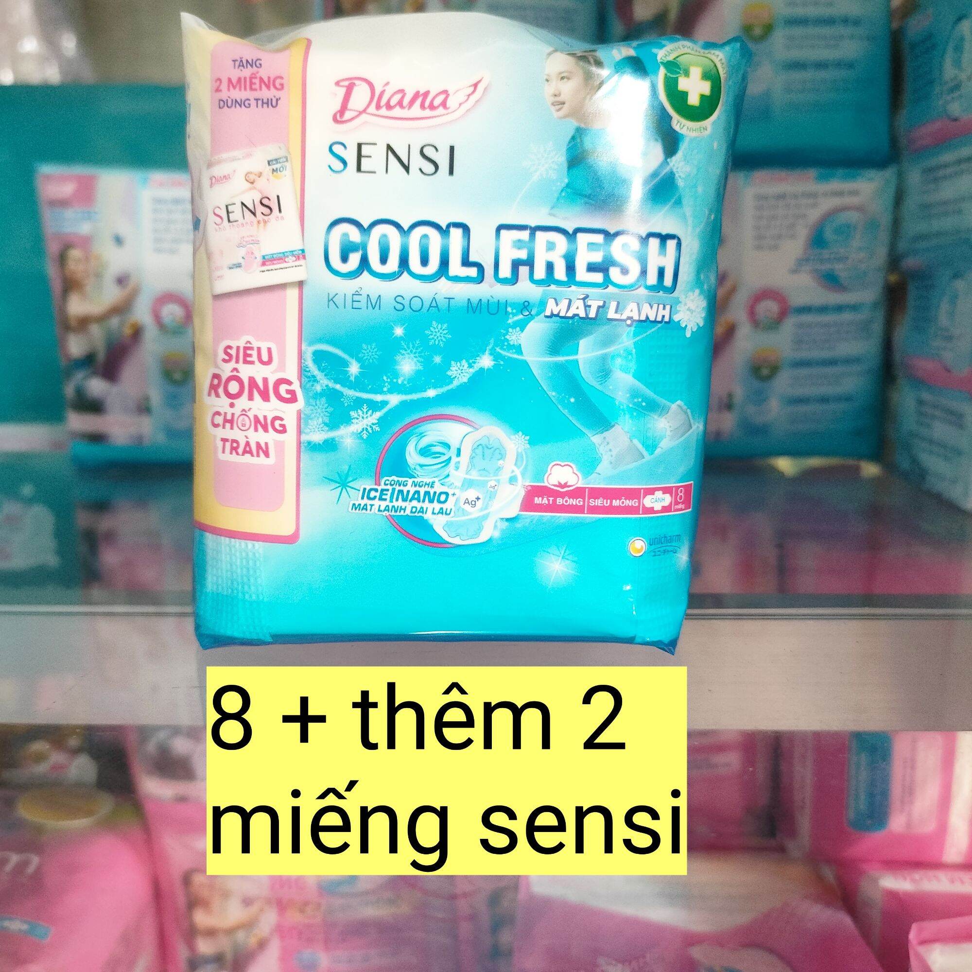 BĂNG VỆ SINH DIANA MỎNG CÁNH