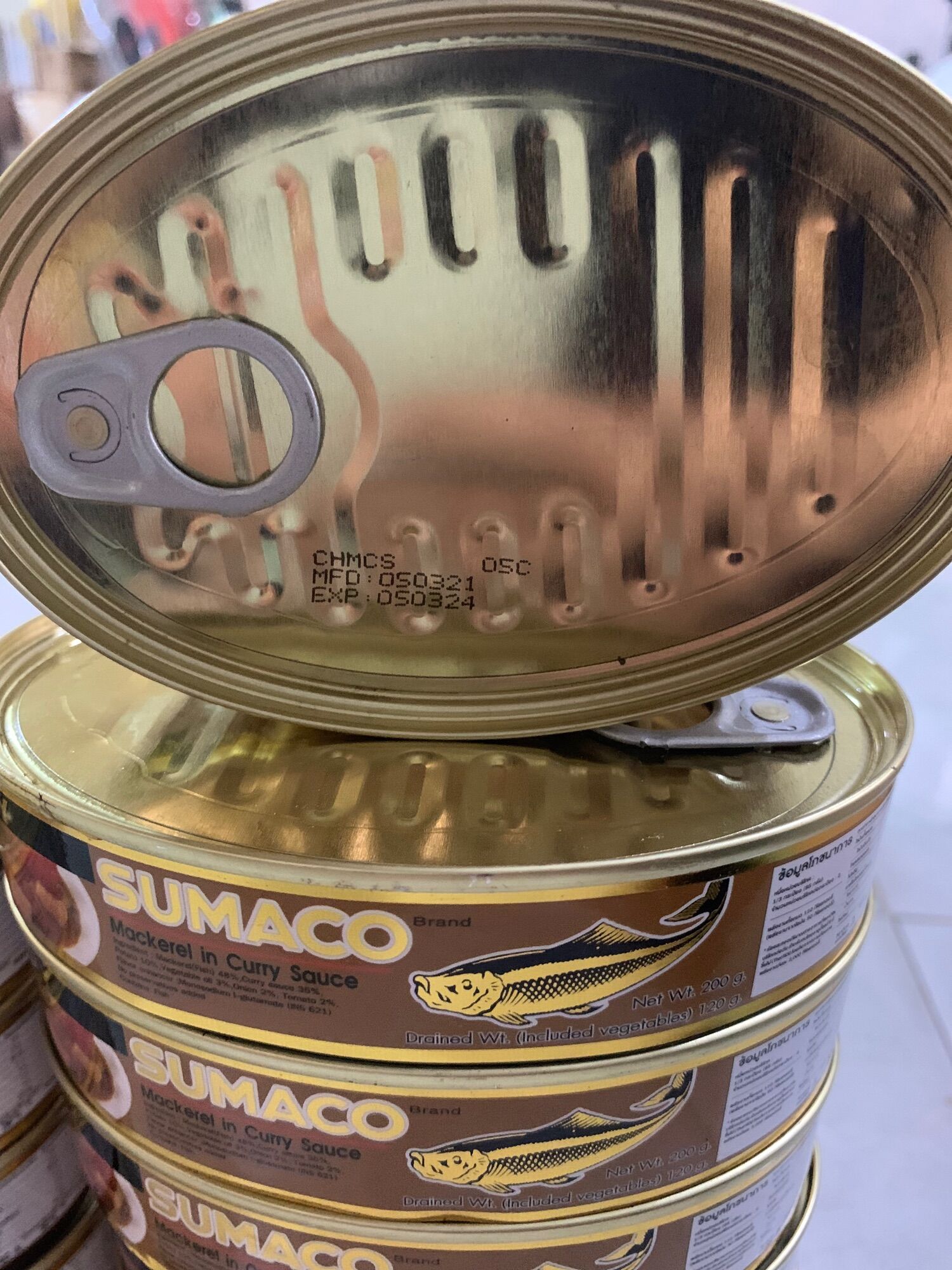 Cá mòi SUMACO THÁI LAN hộp 200gr