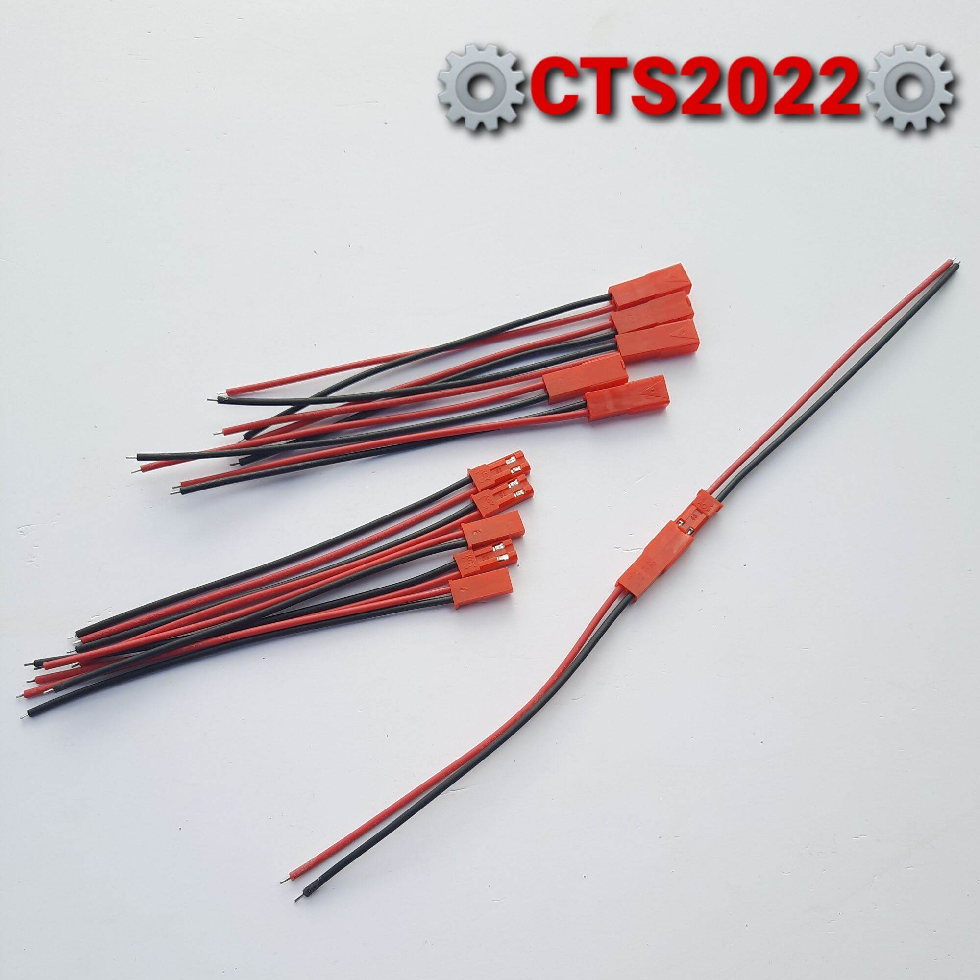 Jack cắm JST - 2 chân dài 100mm
