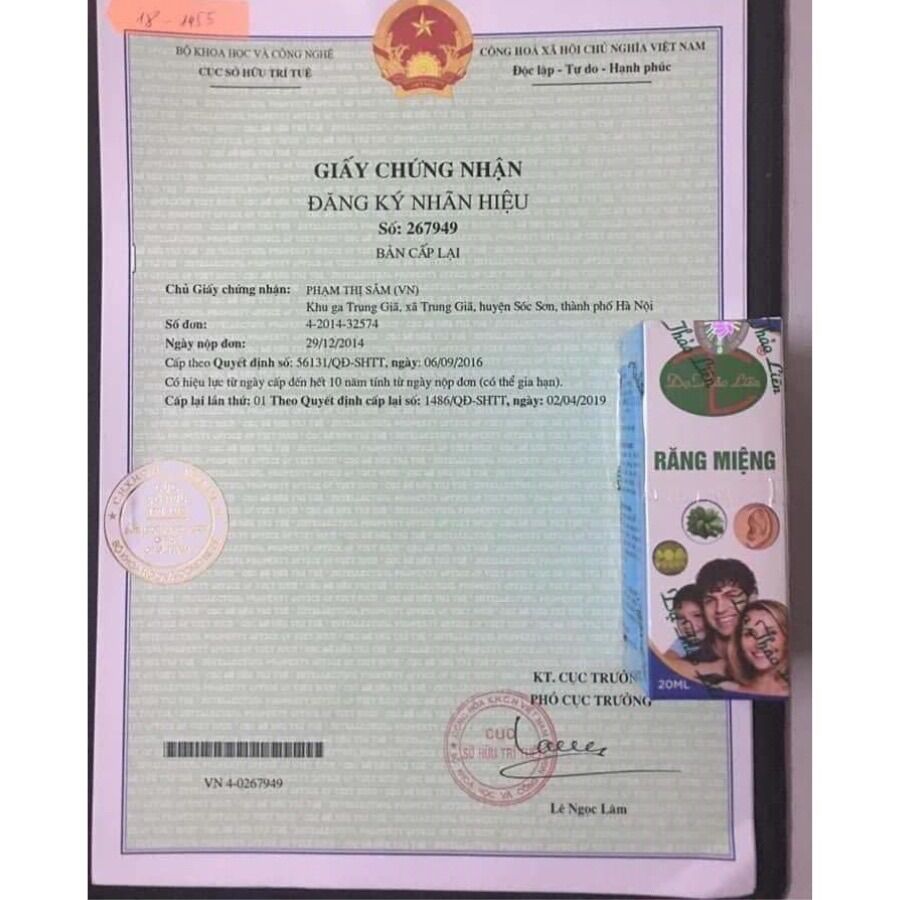 Tinh dầu Răng miệng Dạ Thảo Liên 20ml( chai to)