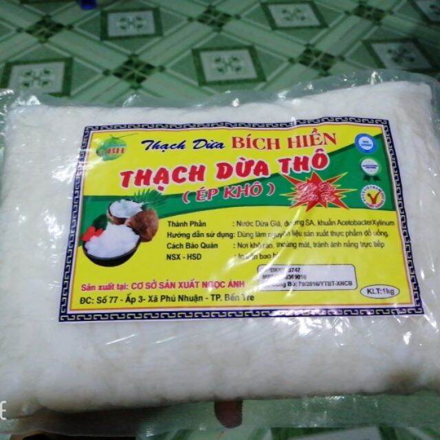 sỉ 5 ký THẠCH DỪA THÔ và 30k hương dừa