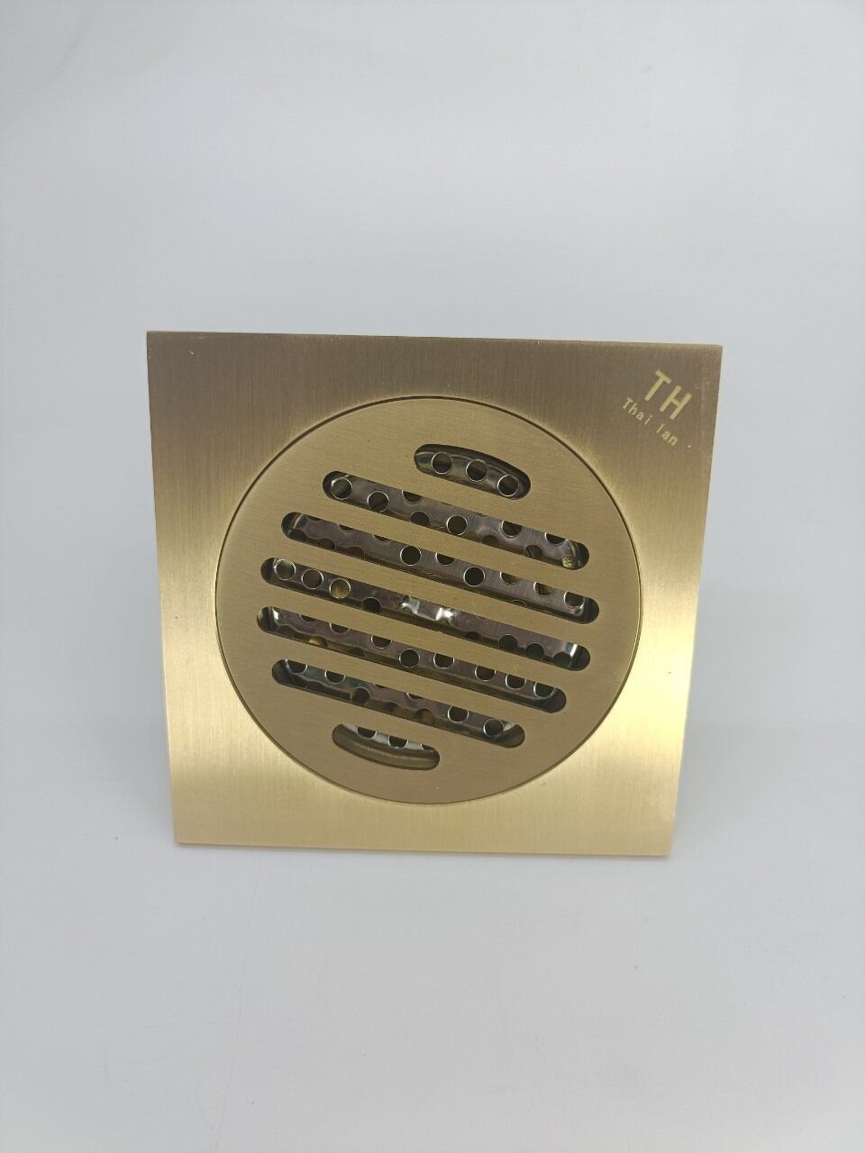 Thoát sàn ngăn mùi đồng mặt 12cm × 12cm cao cấp
