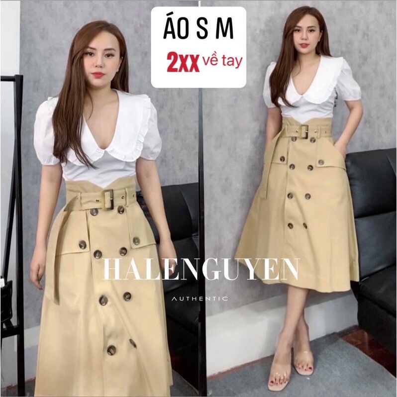 Áo kiểu nữ Stradivarius size S, M