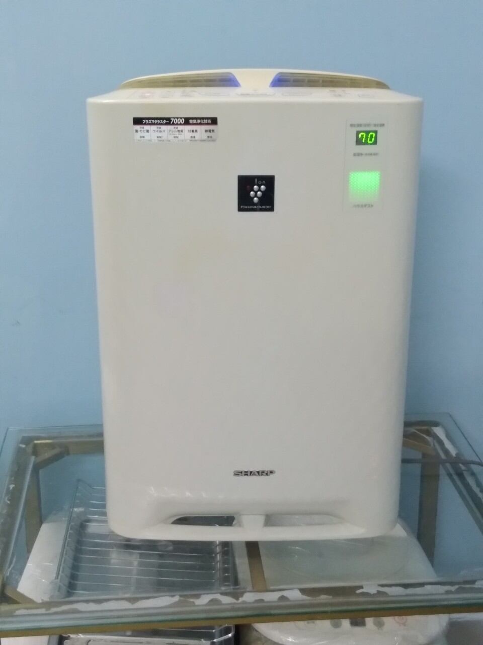 Máy lọc không khí bù ẩm diệt khuẩn sharp nội địa nhật