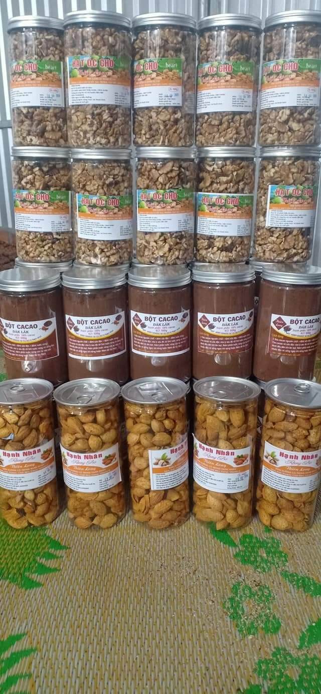 500g Hạnh nhân Rang Bơ Nhập Khẩu Mỹ Dòn, Thơm
