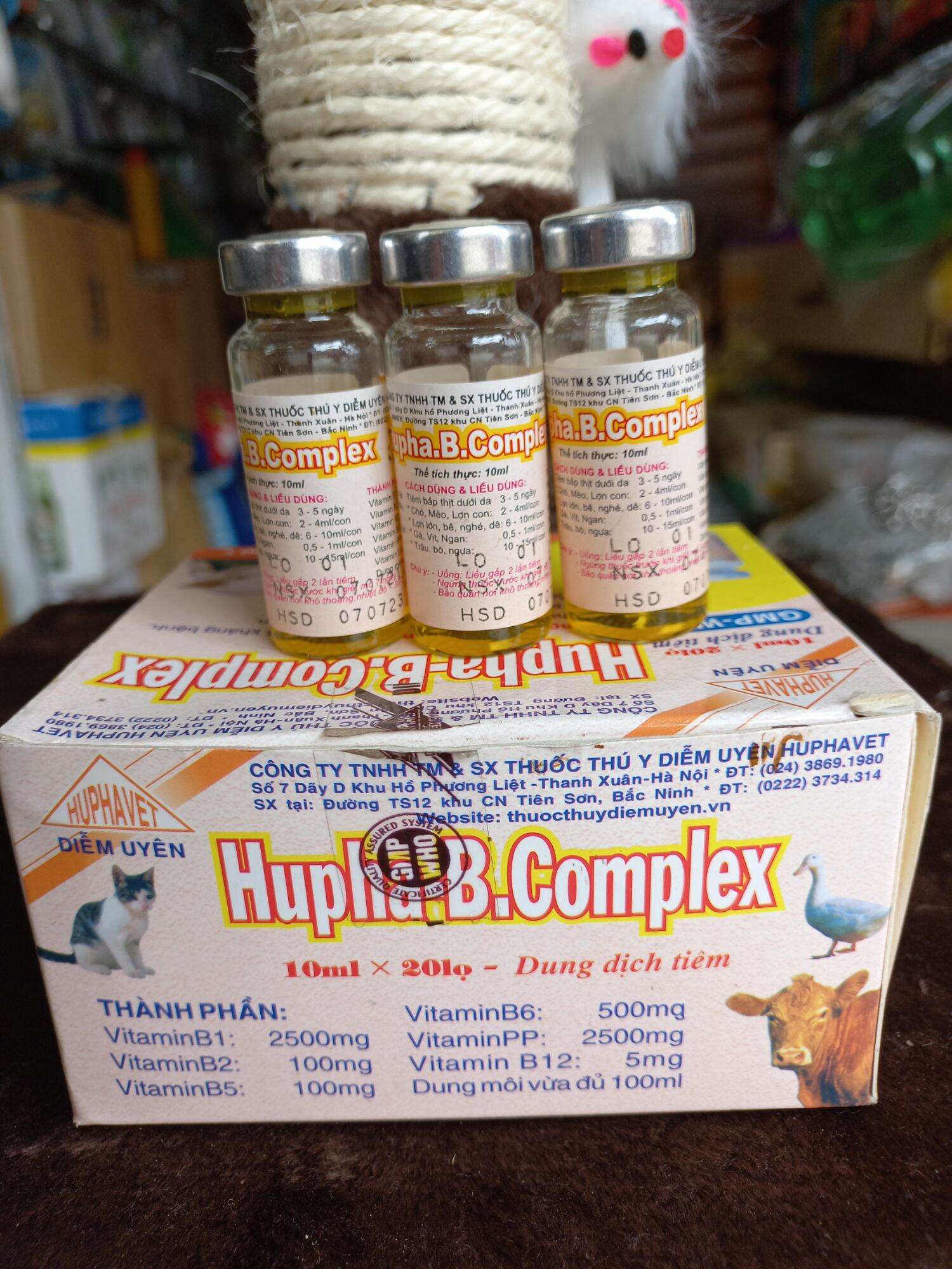 Dung dịch Bcomplex 10ml