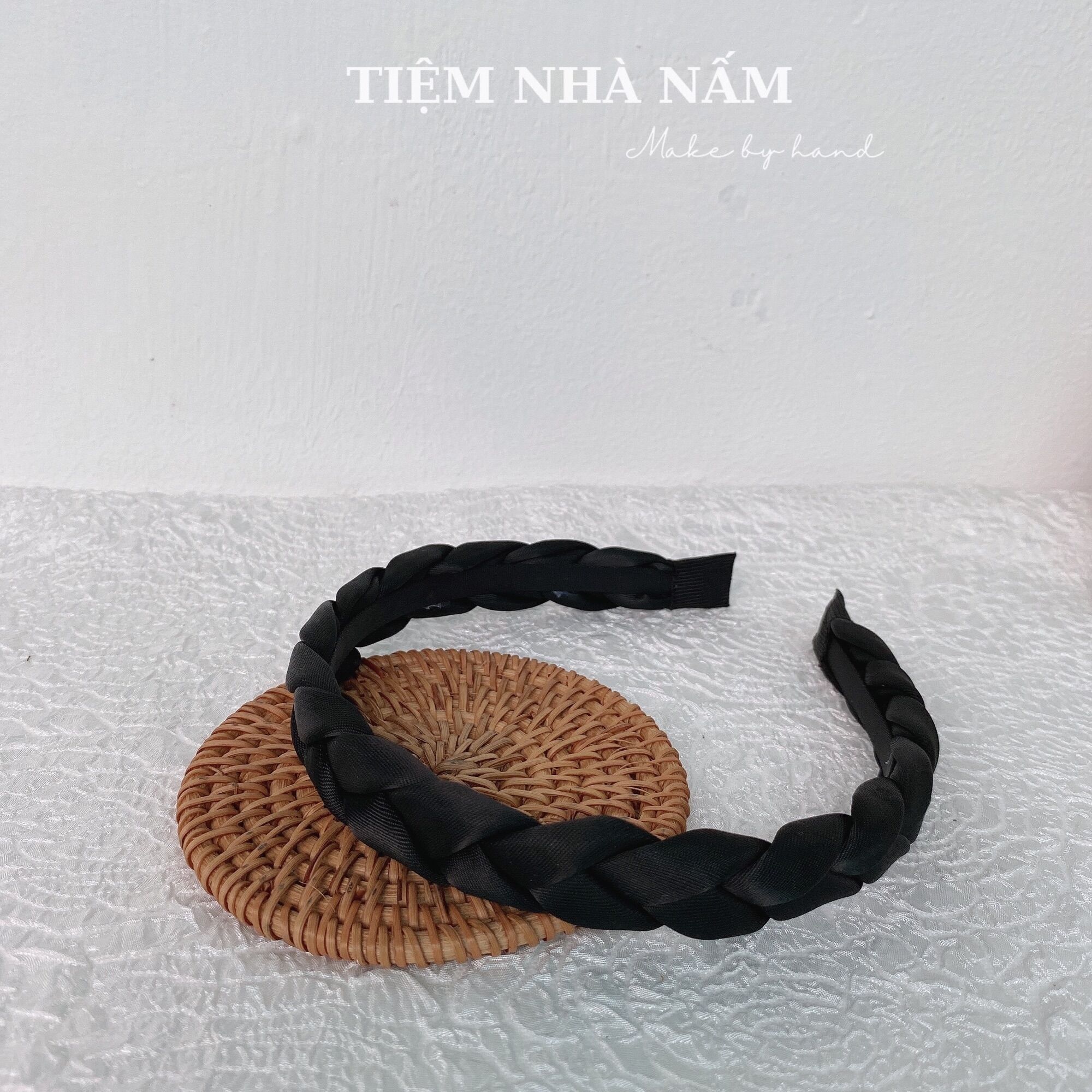 🎀 CÀI TÓC TẾT BÍM LỤA SATIN NHIỀU MÀU XINH XẮN - [ Nhà Nấm handmade ]