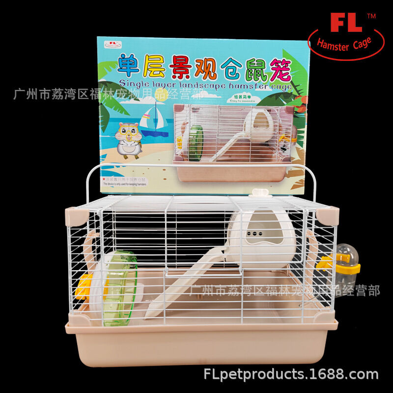 Lồng chính hãng Fullbox 34x24x22 cho hamster