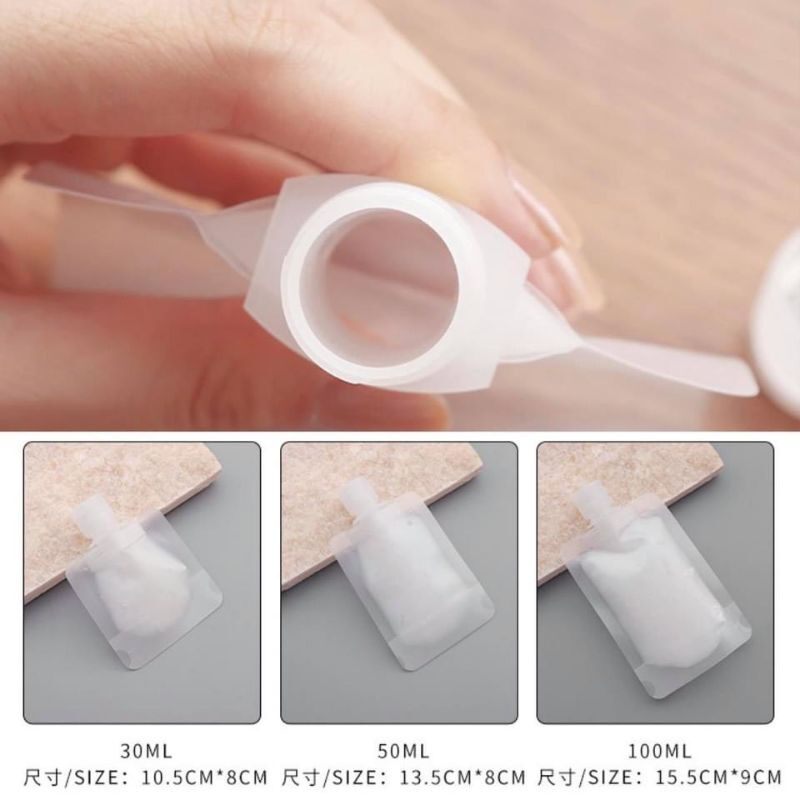 Túi Chiết Mỹ Phẩm Đi Du Lịch 30ml, 50ml, 100ml