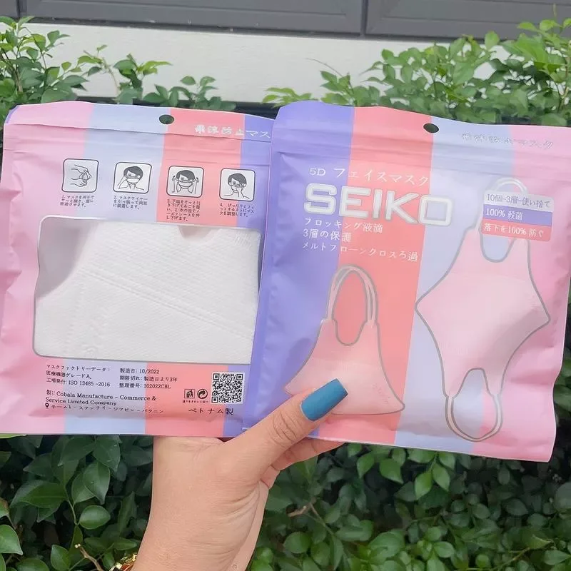 Khẩu Trang 5D Seiko Thùng 100 Chiếc
