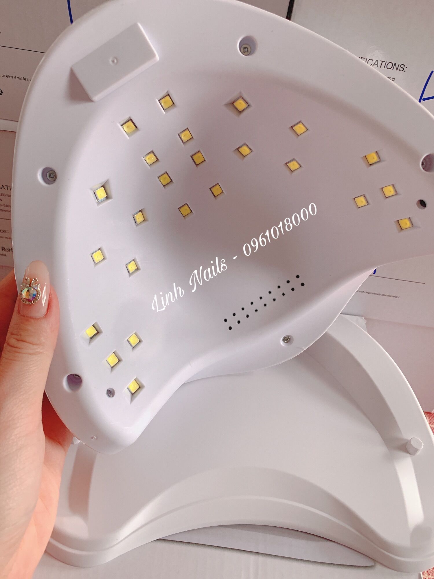 [Rẻ Vô Địch] Máy Hơ Sun5 Tem Xanh, Máy Hơ Móng Tay