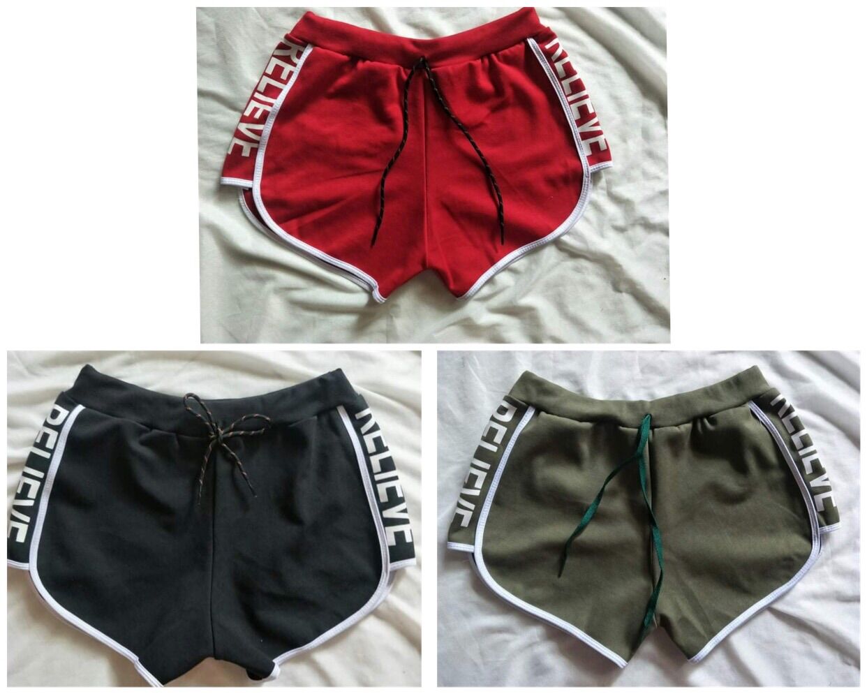 Combo 3 quần short nữa thể thao
