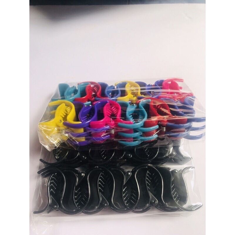 🌺Set 12 Cái Kẹp CÀNG CUA 5 Răng, MẪU LỚN