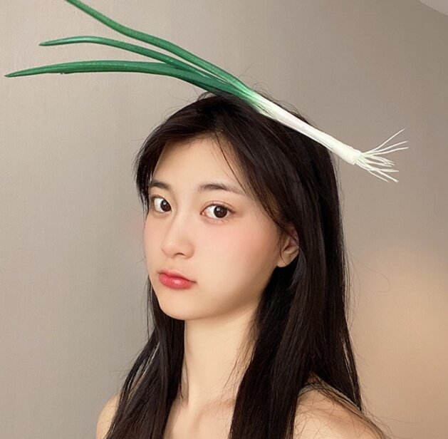 Cài/bờm/băng đô tóc hình hành lá